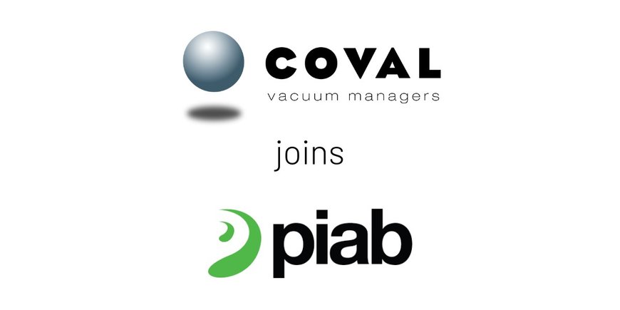 COVAL schließt sich der Piab Gruppe an